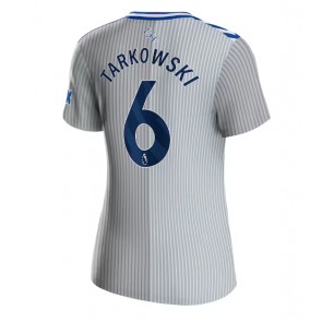 Everton James Tarkowski #6 Dámské Alternativní Dres 2023-24 Krátký Rukáv